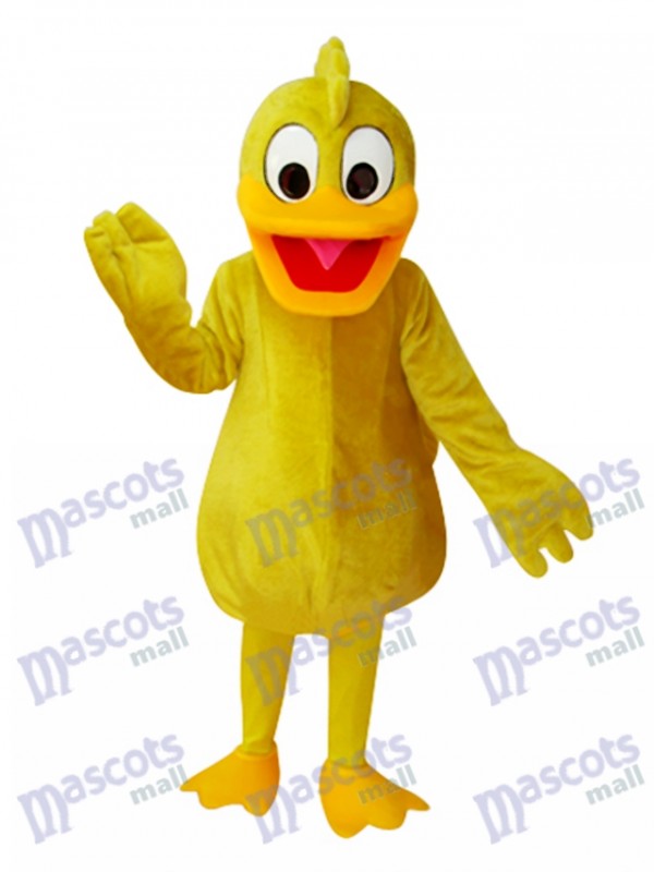 Gelbe Ente Erwachsene Maskottchen Kostüm Tier