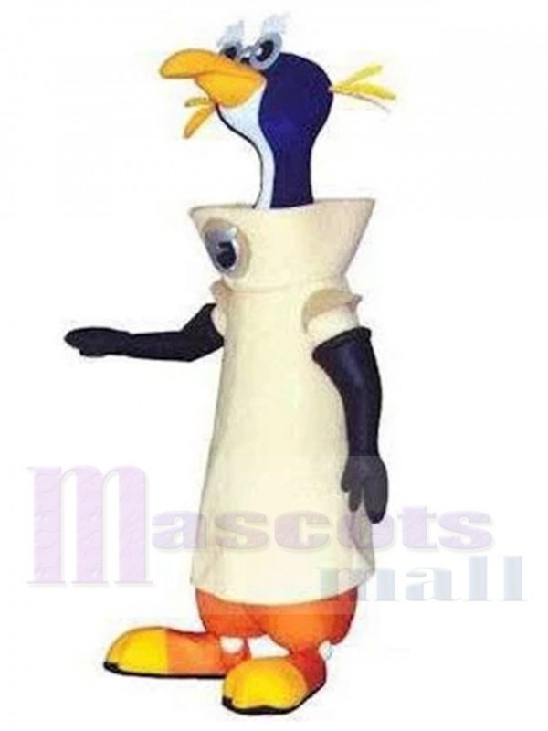 Astronaut Pinguin maskottchen kostüm