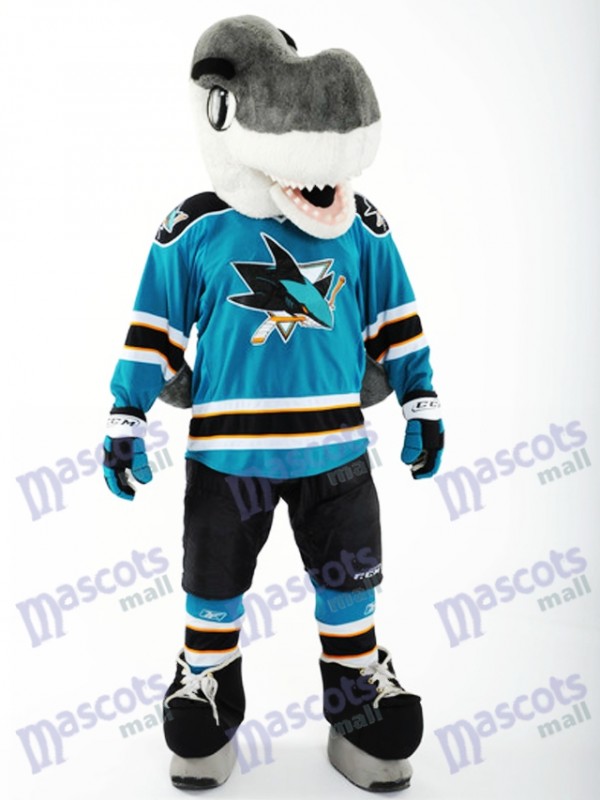 S.J. Sharkie der San Jose Sharks Maskottchen-Kostüm-Haifisch