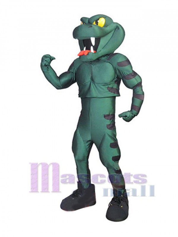 Viper Schlange maskottchen kostüm